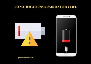 do notifications drain battery life