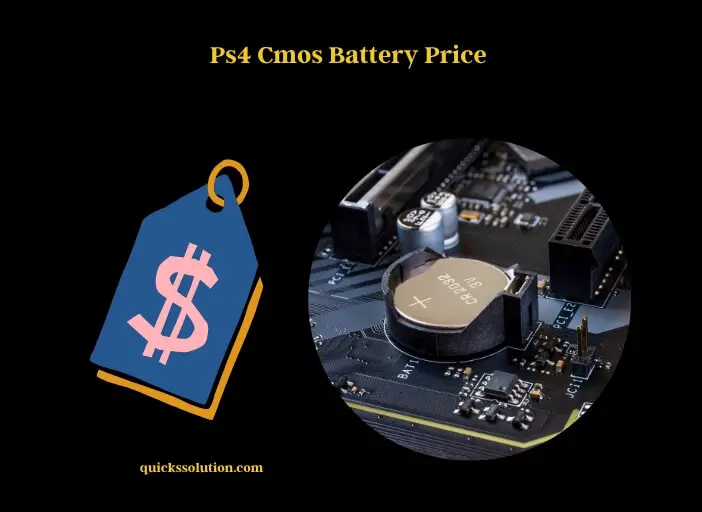 ps4 cmos battery price