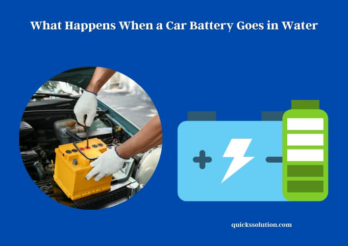 what happens when a car battery goes in water (1)