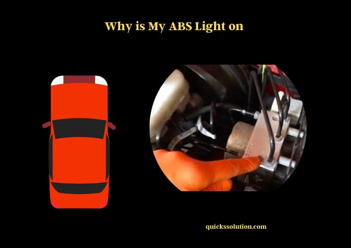 why is my abs light on