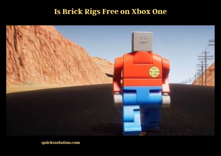is brick rigs free on xbox one