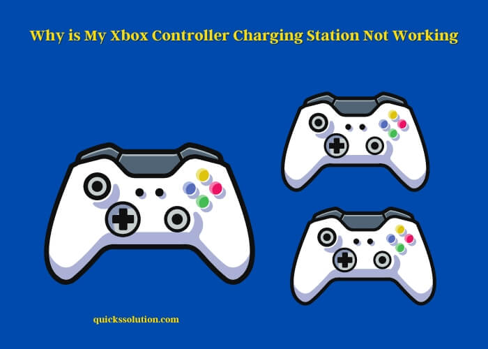 why is my xbox controller charging station not working