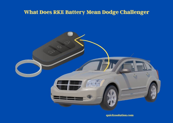 what does rke battery mean dodge challenger