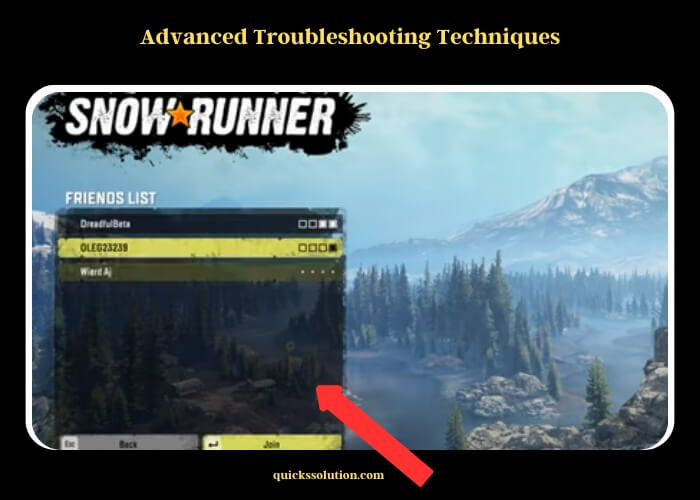 advanced troubleshooting techniques