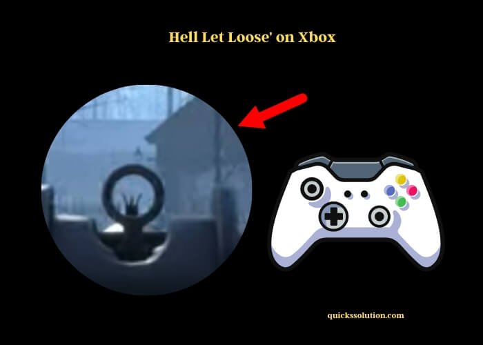 hell let loose' on xbox