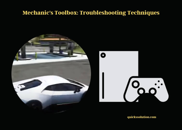 mechanic's toolbox troubleshooting techniques