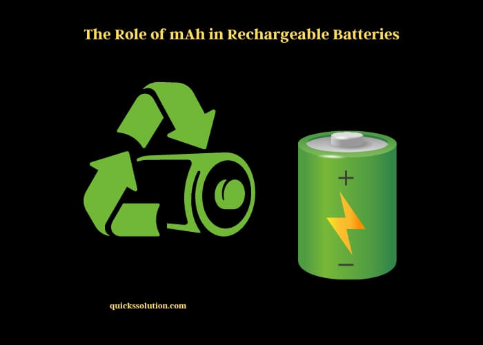 the role of mah in rechargeable batteries