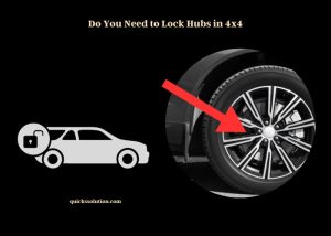 do you need to lock hubs in 4x4