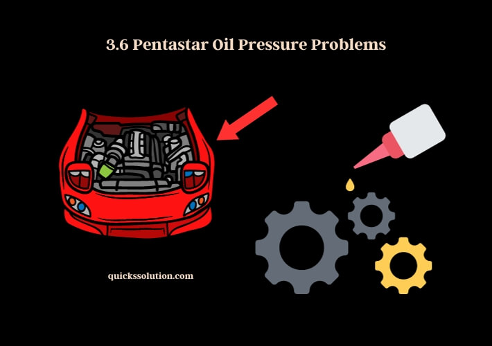 3.6 pentastar oil pressure problems